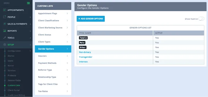 screenshot of one of power diary system updates for 2019