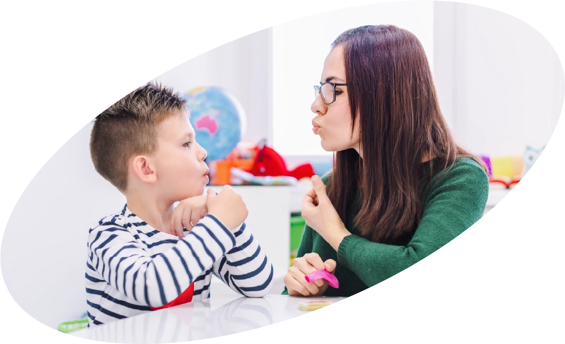 Behavioural health practitioner in session with a client