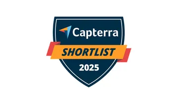 Capterra 2025 Shortlist badge