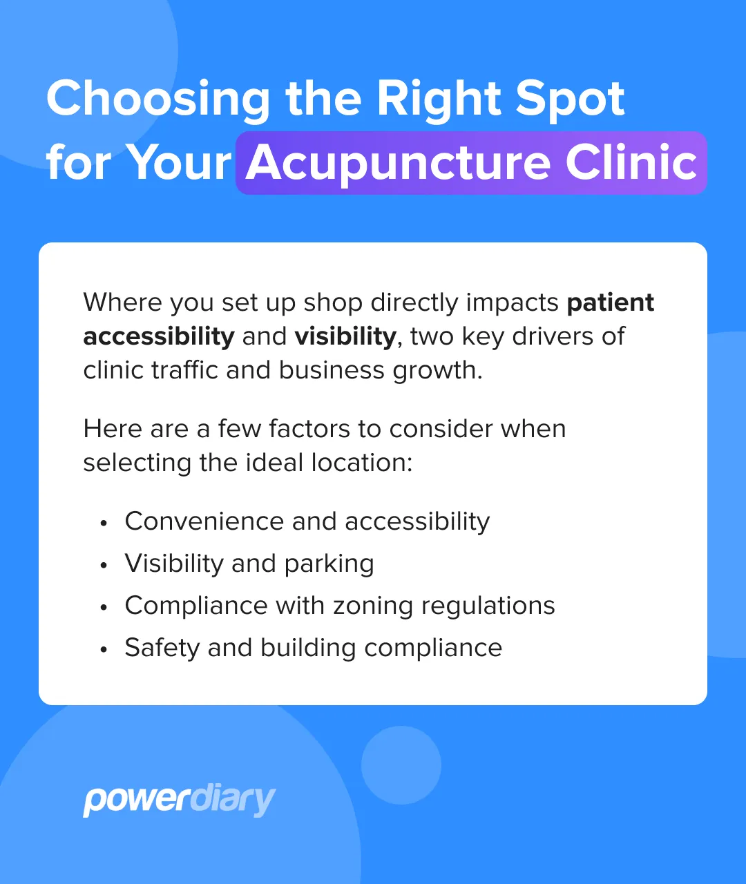 Choosing The Right Spot For Acupuncture Clinic