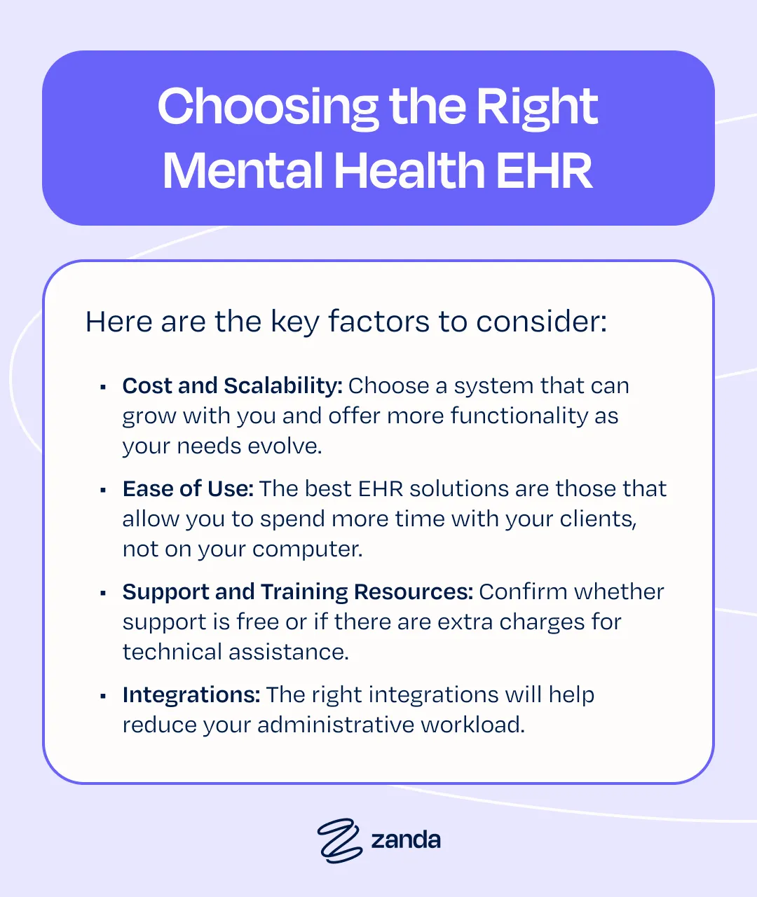 Choosing the right mental health EHR