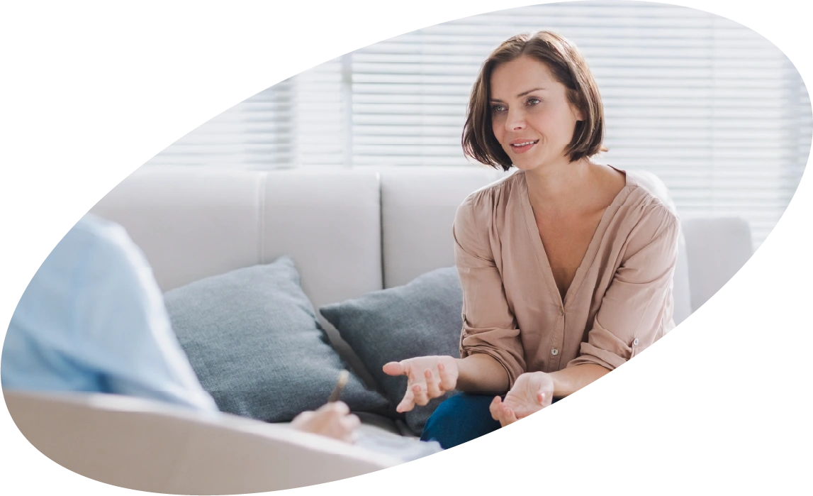Naturopath treating a patient