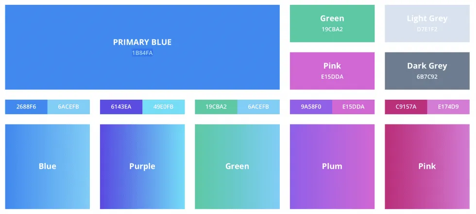 Power Diary Colour Palette