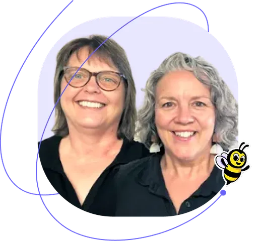 Beryl Smith & Caroline Dennis