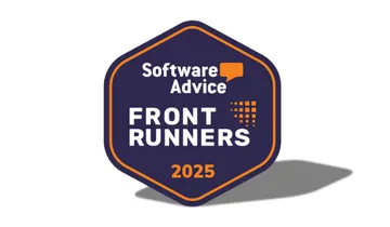 Software Advice Front Runners 2025 badge