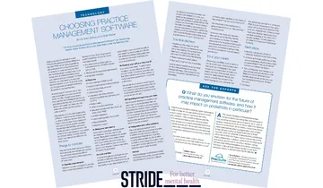 STRIDE magazine article preview: 10 tips to make practice management software work harder for you