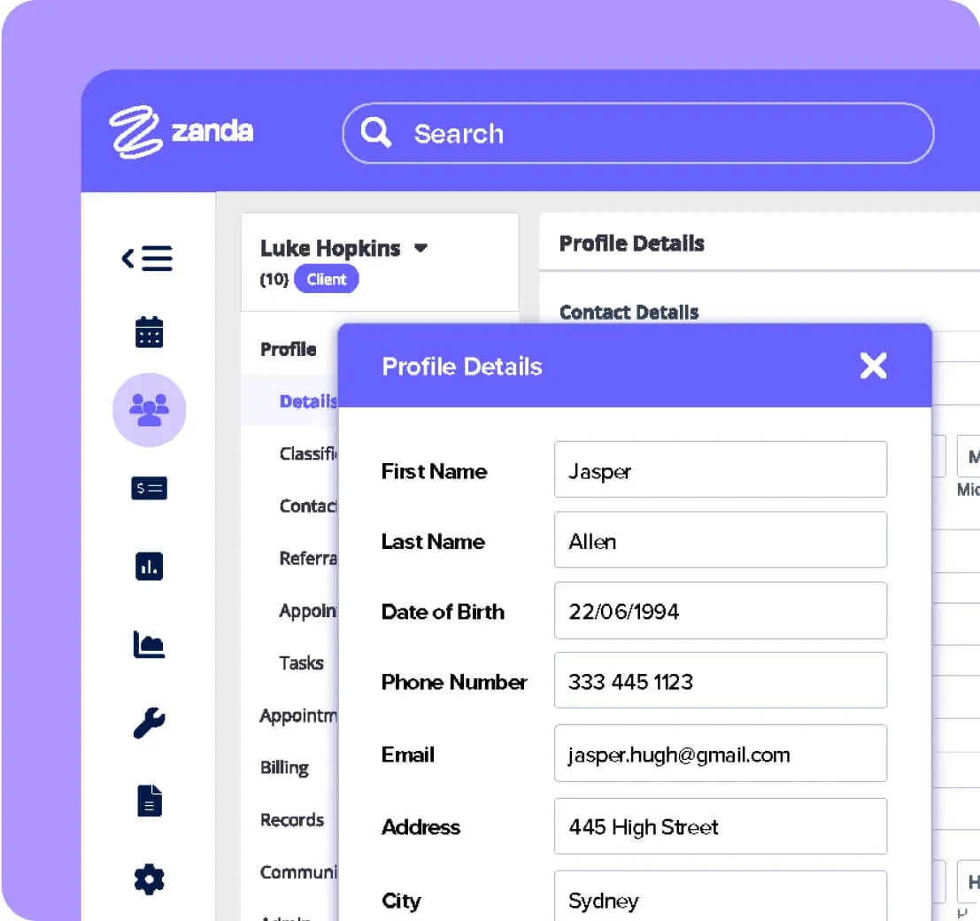 A client portal built for insight and control