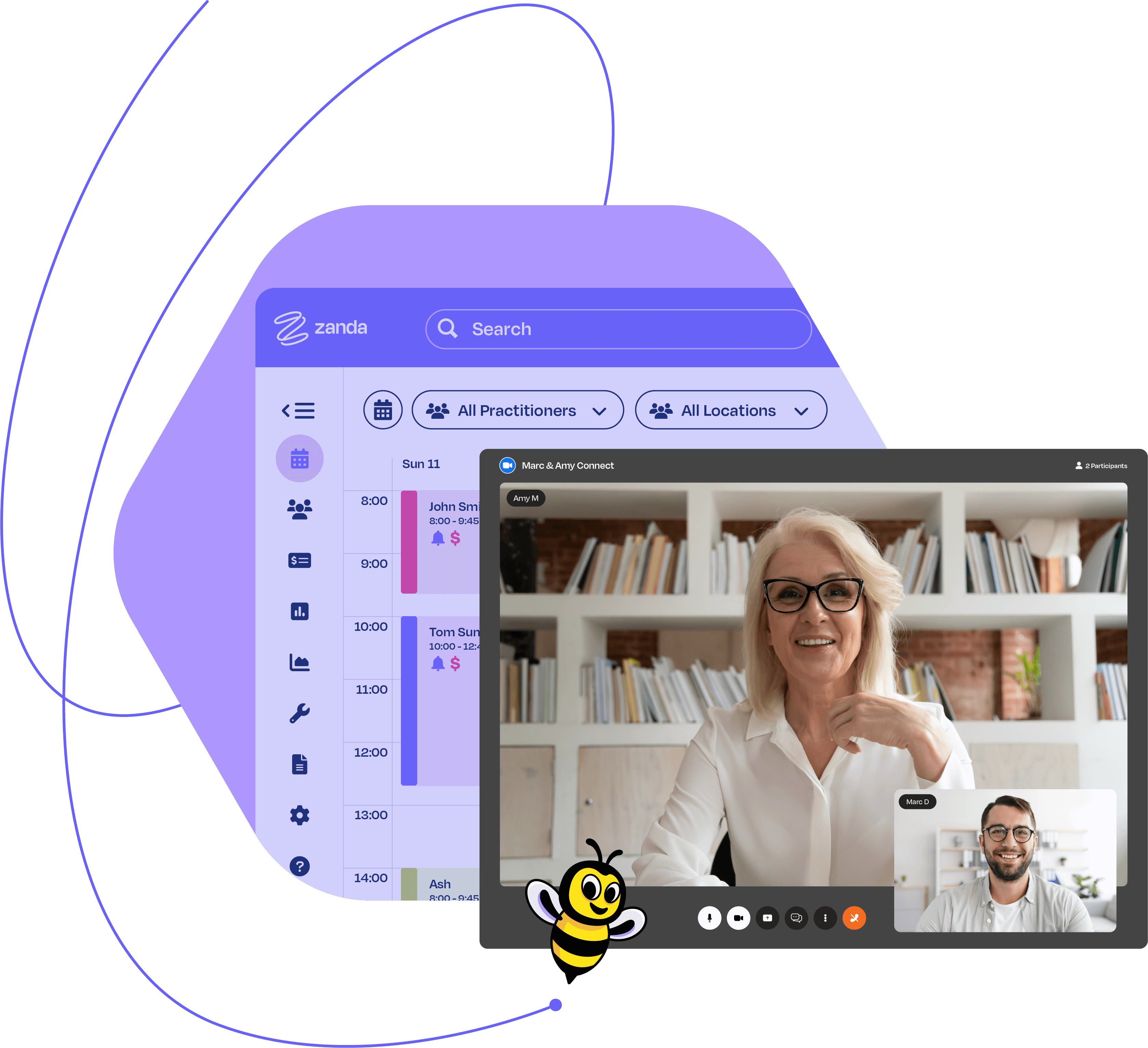 Telehealth video calls are a great way to connect with your clients remotely.