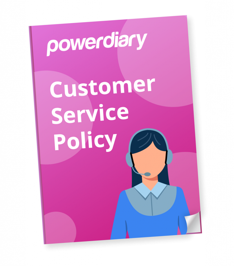 customer service policy downloadable