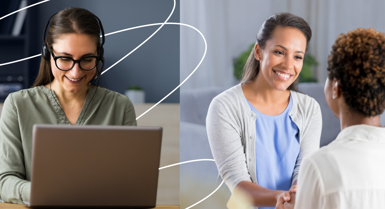Online therapy vs in-person