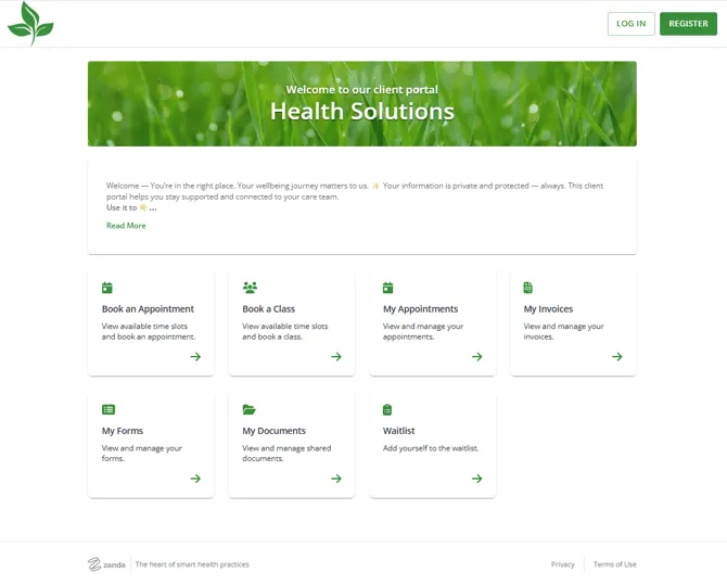 New Client Portal Styling Custom